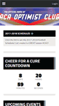 Mobile Screenshot of acaoptimistclub.com